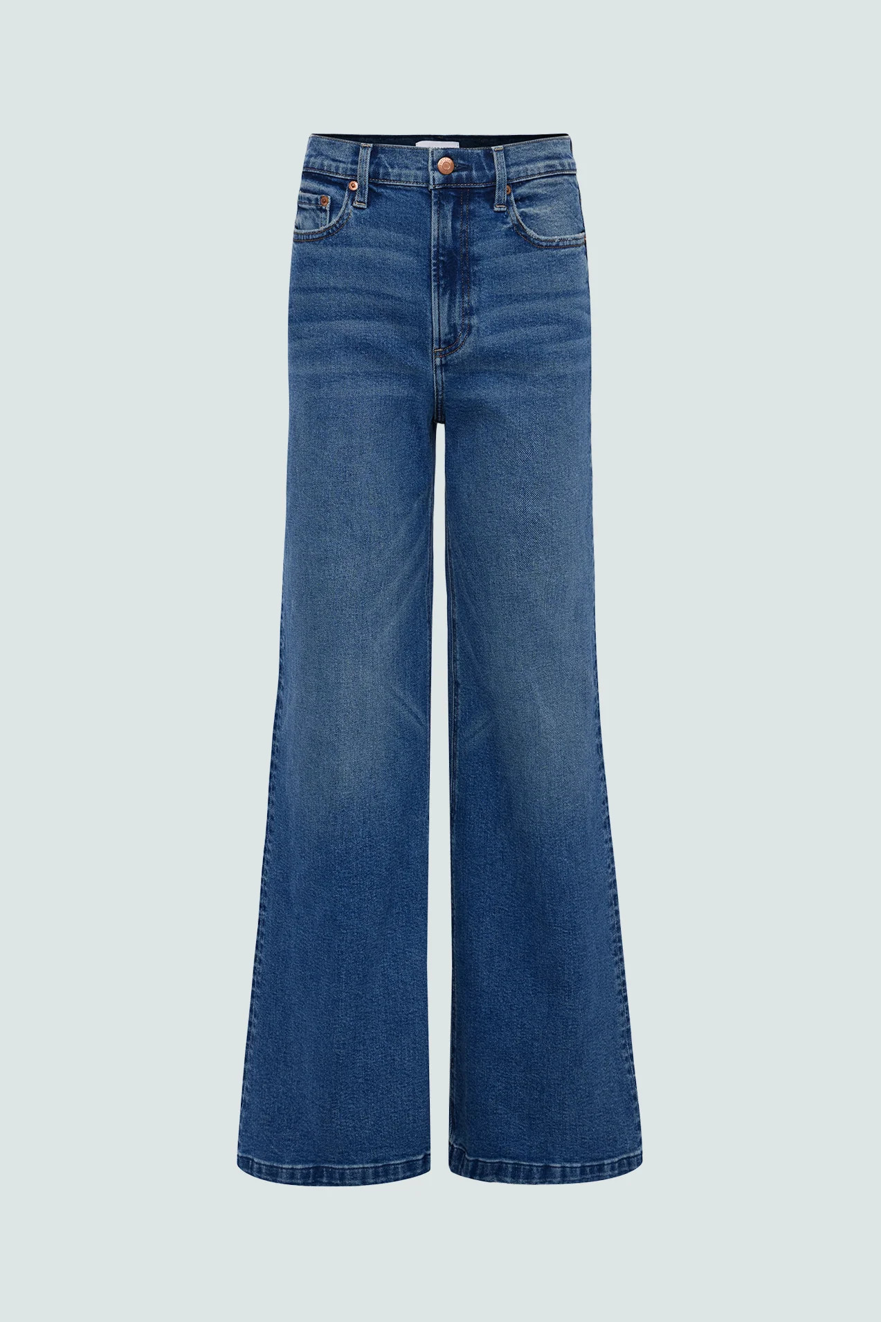 Lana High Rise Ultra Wide Leg Jean - Cider | Pistola Denim