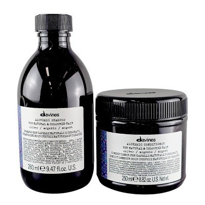 Davines Alchemic Silver Shampoo & Conditioner - (8.45 oz) DUO SET KIT - Banish brass, embrace the ice | Target