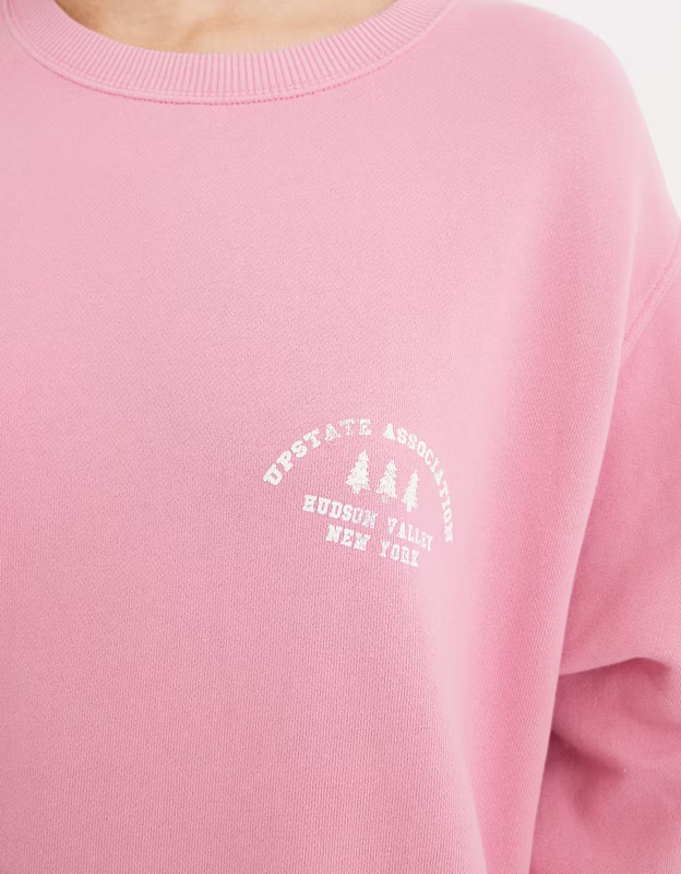 Aerie The Sweat Everyday Crew Neck Sweatshirt | American Eagle Outfitters (US & CA)