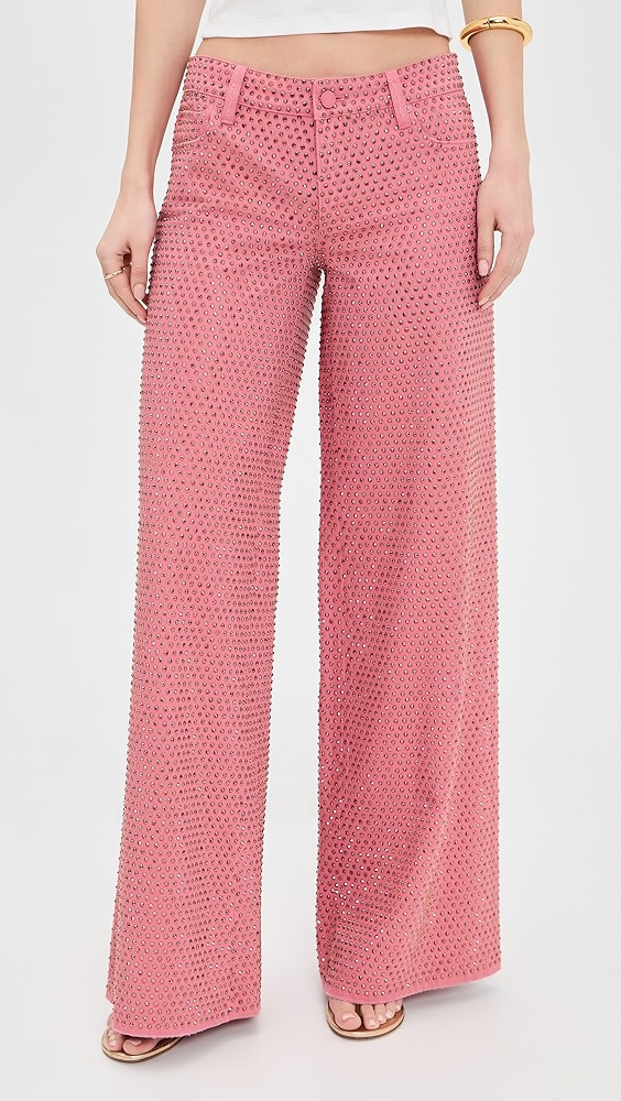 Amazing Low Rise Embellished Baggy Jeans | Shopbop