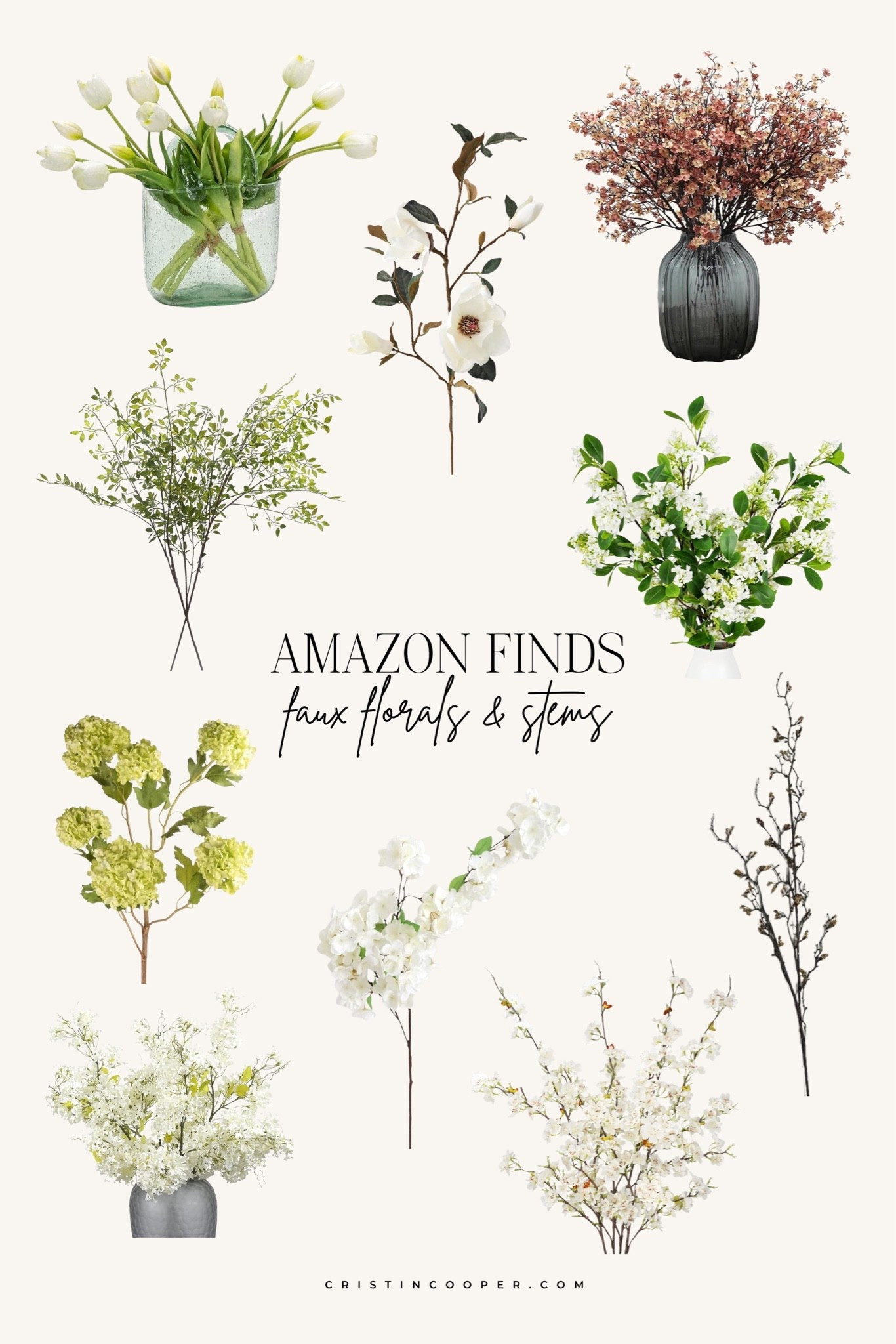 Amazon Finds - Faux Florals and Stems

#LTKHome