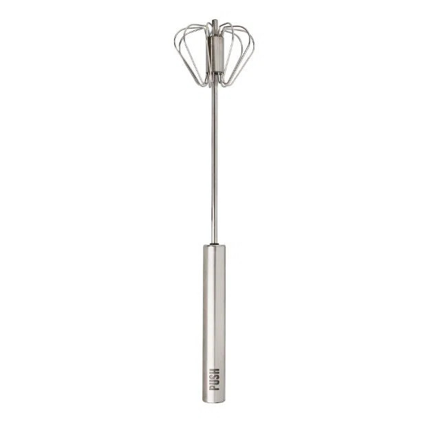 12" Stainless Steel Hand Push Rotary Whisk | Wayfair North America