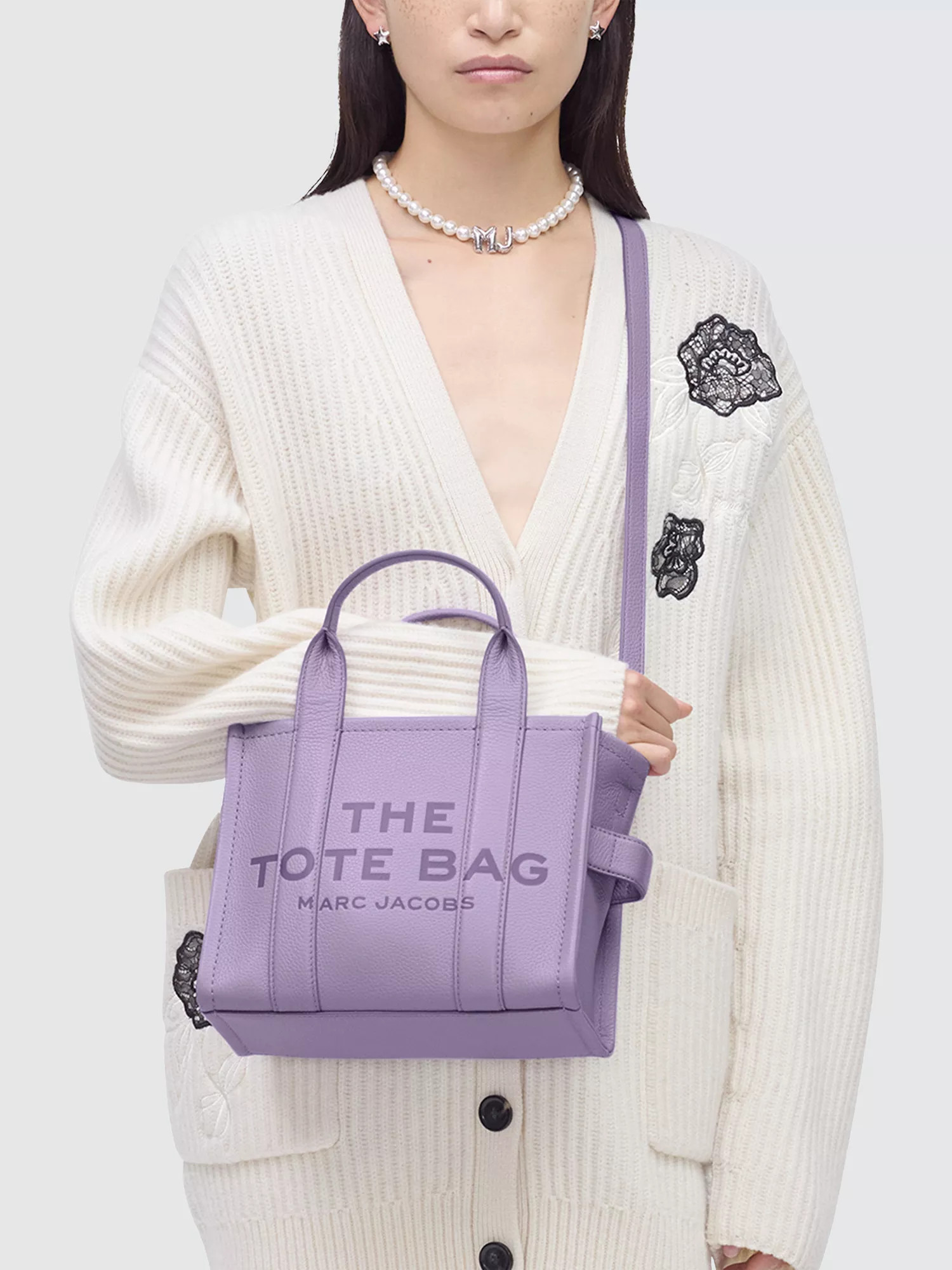 Marc Jacobs Leather The Small Tote Bag | John Lewis (UK)