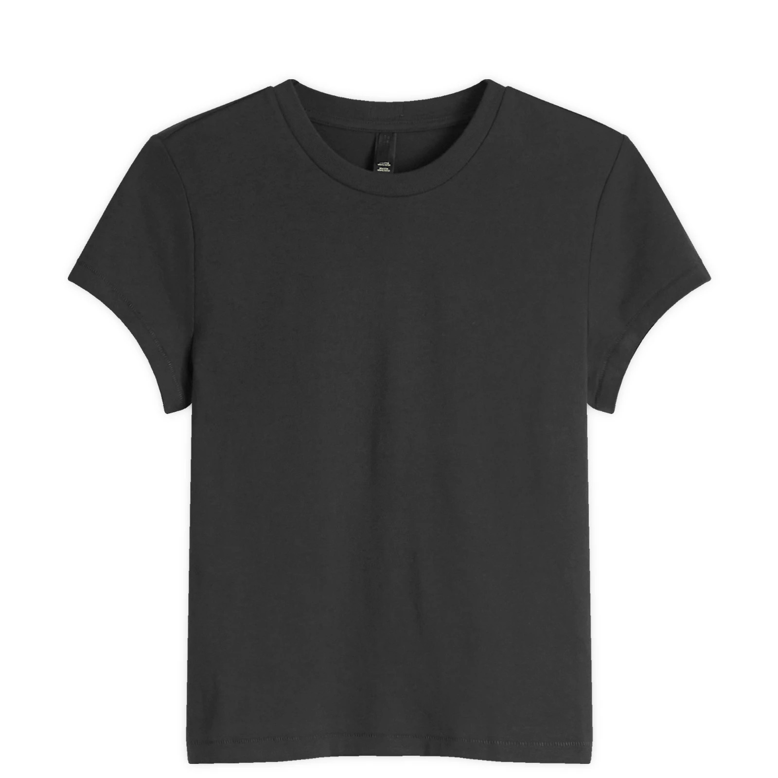 SKIMS Women's Relaxed Tees Shrunken T-Shirt in Onyx, Size Large | END. Clothing