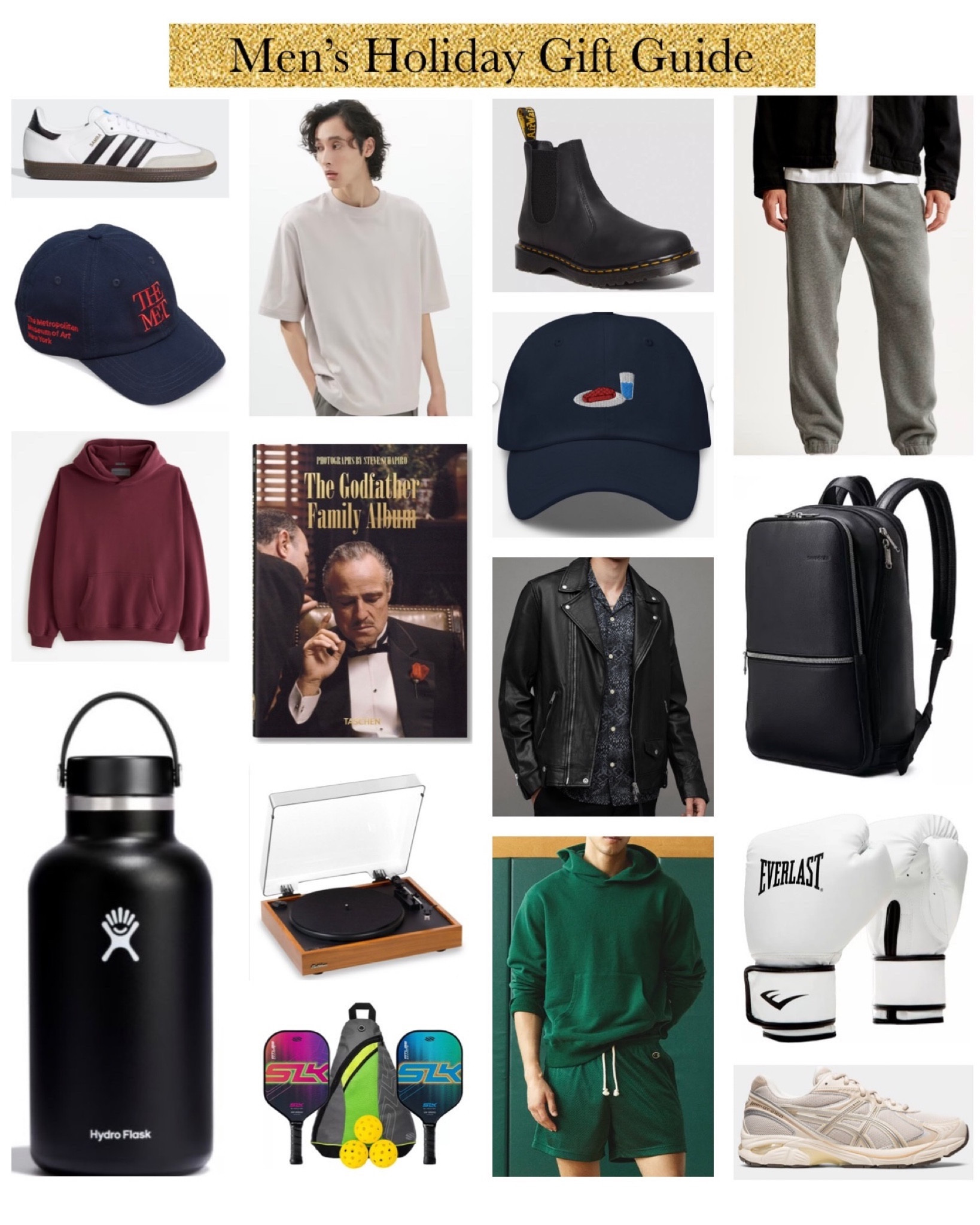 Holiday Gift Guide for Him! You can access great pricing for all of these items this cyber week! All different price ranges and a variety of categories for the man in your life! Men’s shoes, clothing, athletic gear, travel items, goods for the home and more!



Pickleball, men’s clothing, hoodies, boots, hat, backpack, luggage, sneakers, record player, men’s gift, leather jacket, holiday gifts, Black Friday sale

#LTKCyberWeek #LTKGiftGuide #LTKmens