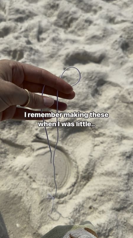 Stretchy jewelry string from Amazon perfect for diy shell necklace at the beach! 

#LTKstyletip #LTKfindsunder50 #LTKVideo