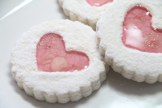 Faux Cookie with Real Hydrangea Flowers | Perfect Tiered Tray Decor & Kawaii Stationary! French E... | Etsy (US)