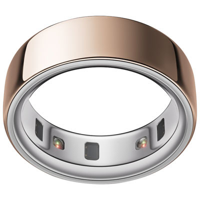 Anneau Intelligent De Sommeil Et De Mise En Forme Ring 4 D'oura - Rose Doré - Taille 6 | Best Buy Canada