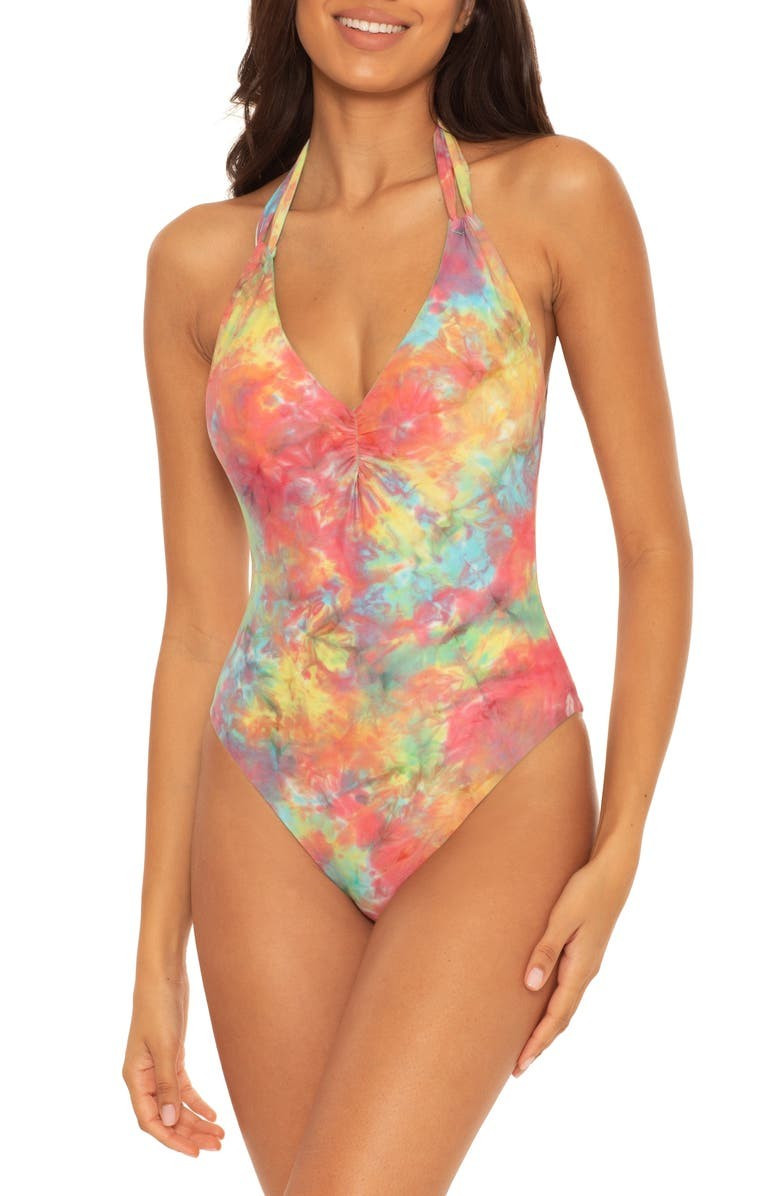 Pacific Reversible Plunge One-Piece Swimsuit | Nordstrom