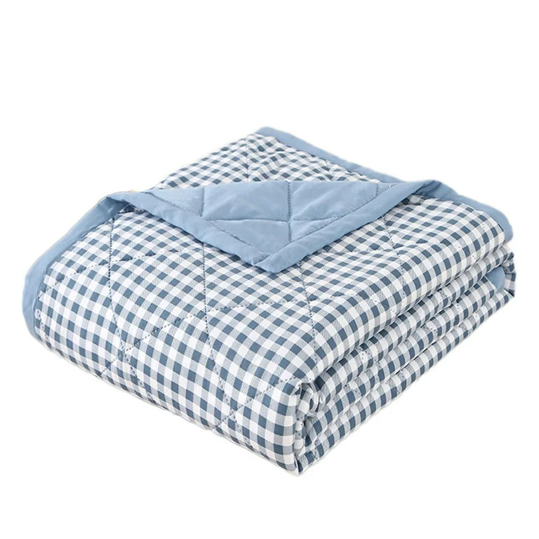 Fdksdf Plaid Comforter Set Plaid Comforter Bedding Set for All Seasons, Classic Gingham Pattern P... | Walmart (US)