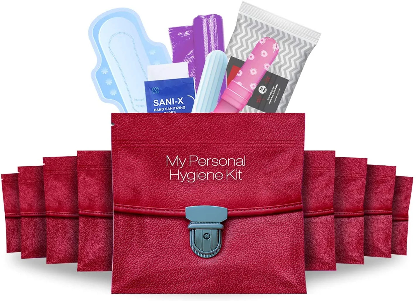 Menstrual Kit All-in-One 10 Pack | Convenience on The Go | Period Kit Pack for Travelling, Tweens... | Walmart (US)