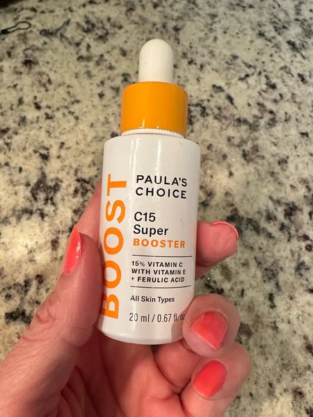 Paula’s choice vitamin C helps brighten and even skin tone 

#LTKbeauty #LTKunder100