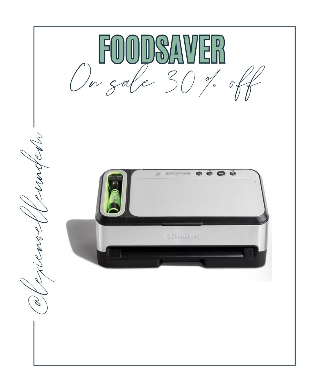 If you have a garden and DON'T have a food saver head to check their sale out! 🙌🏻🙌🏻 so nice for items you don't feel like canning. I just vacuum seal mine and throw them in the freezer! 

#LTKSeasonal #LTKHome #LTKSaleAlert