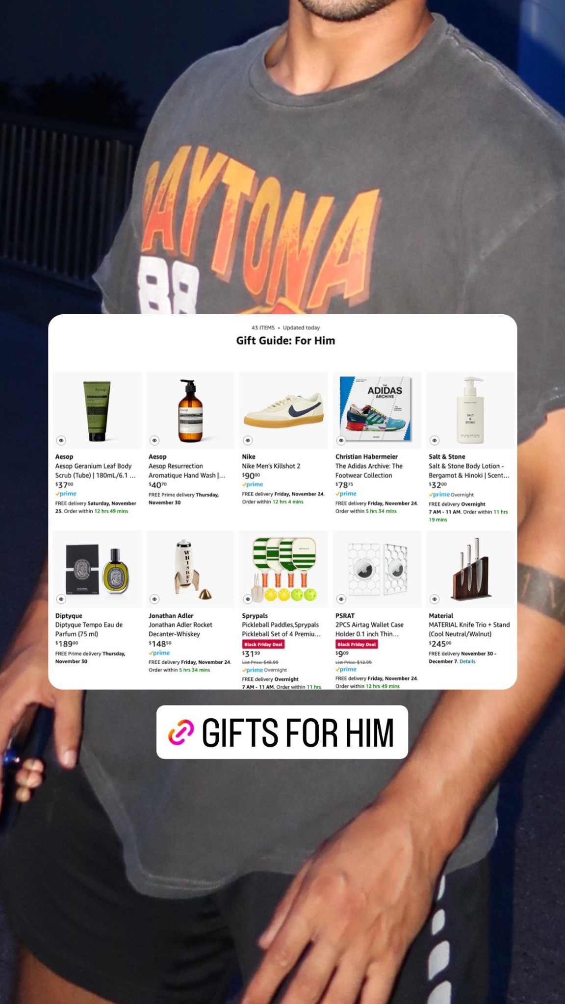 The perfect creative gift guide for him!

Men’s gifts | seasonal finds | holiday finds

#LTKGiftGuide #LTKHoliday #LTKSeasonal