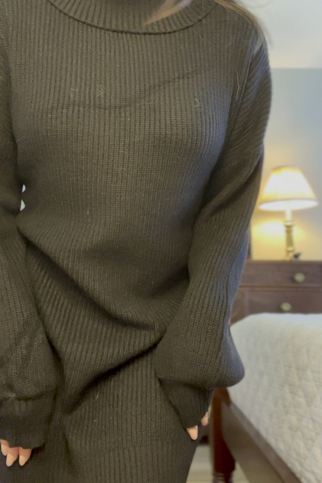 Sweater dress! I’m wearing a size medium but could have gotten away with a small! I’m 5’4” and 130 lbs. Hope that helps! #amazonfashion 

#LTKSeasonal #LTKStyleTip #LTKFindsUnder50