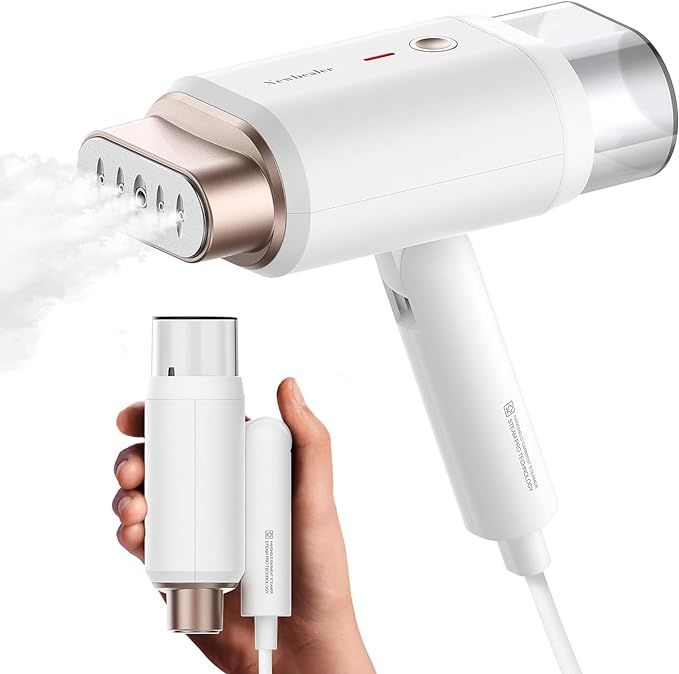 Newbealer Clothes Steamer, Portable Handheld Steamer for Clothes, 20s Fast Heat Up, 1200W 180ml D... | Amazon (UK)