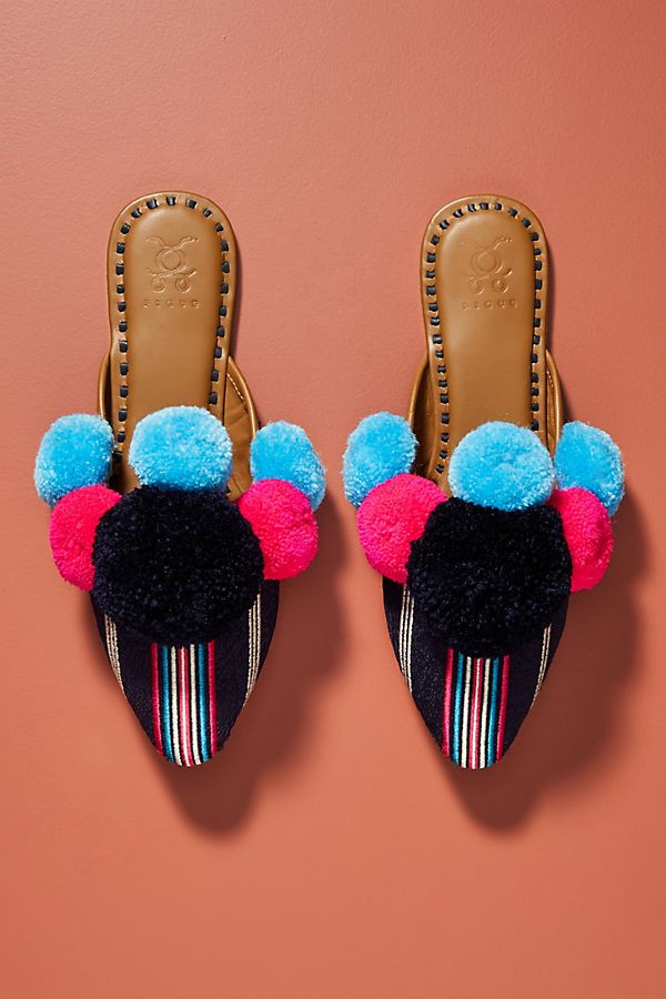 Figue x Anthropologie Iris Slides | Anthropologie (US)