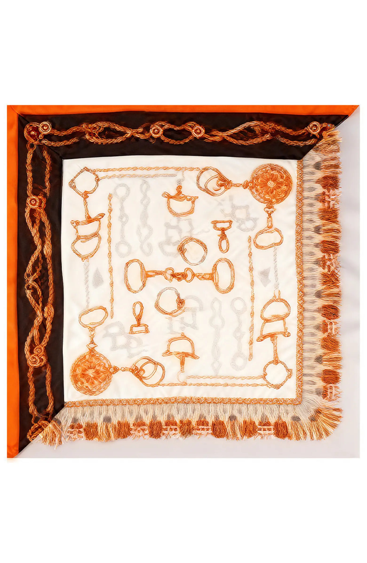 Pure Silk Printed Designer Square Scarf | Nordstrom