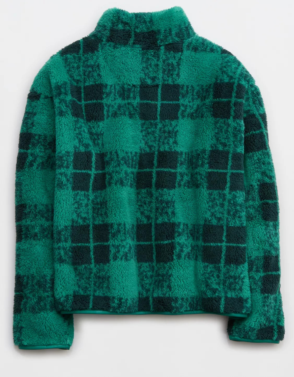 OFFLINE By Aerie Fluffy Sherpa Quarter Zip Sweatshirt | Aerie