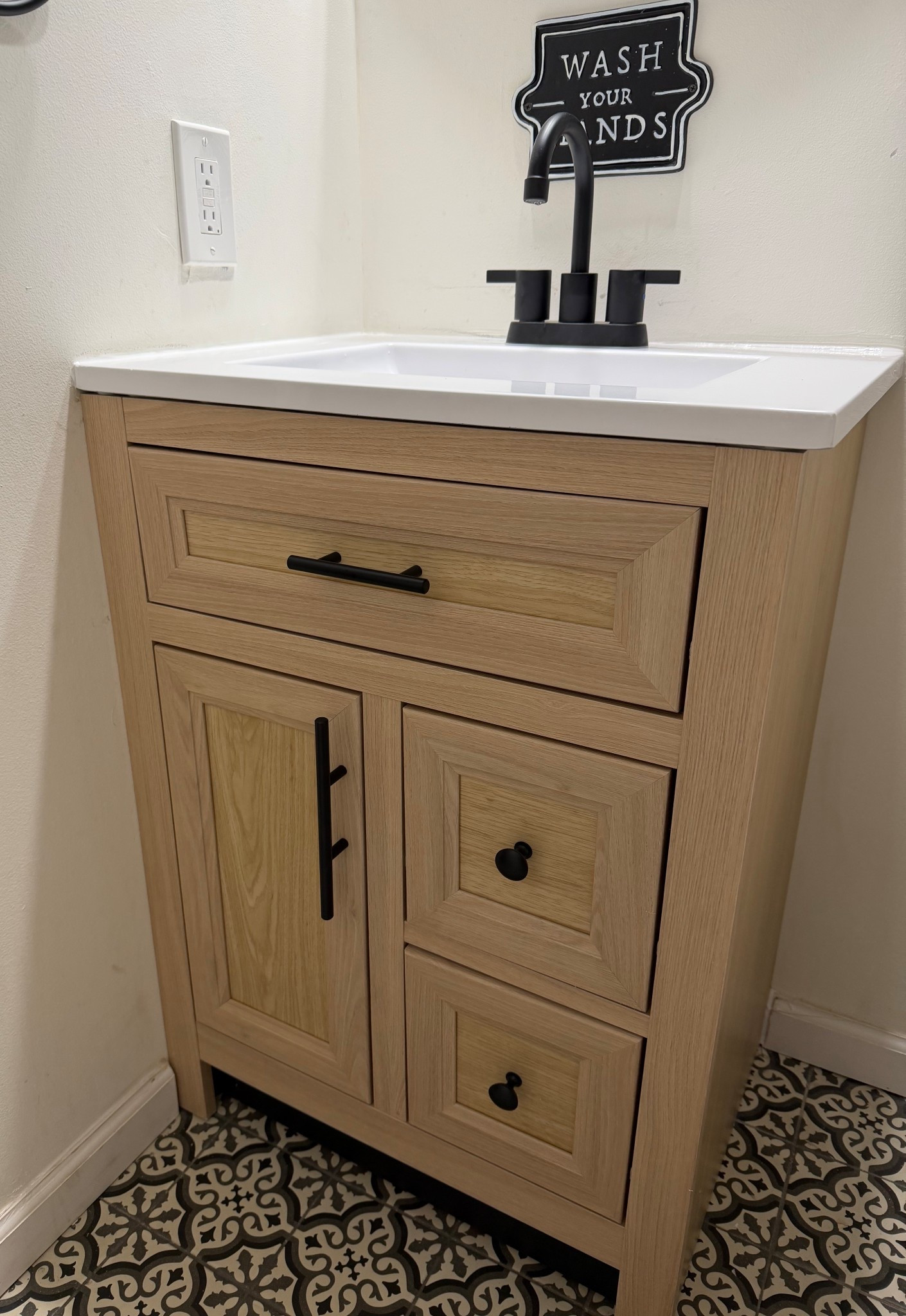 Budget friendly bathroom vanity
I love the light wood finish on it! Comes in multiple sizes 

#LTKHome