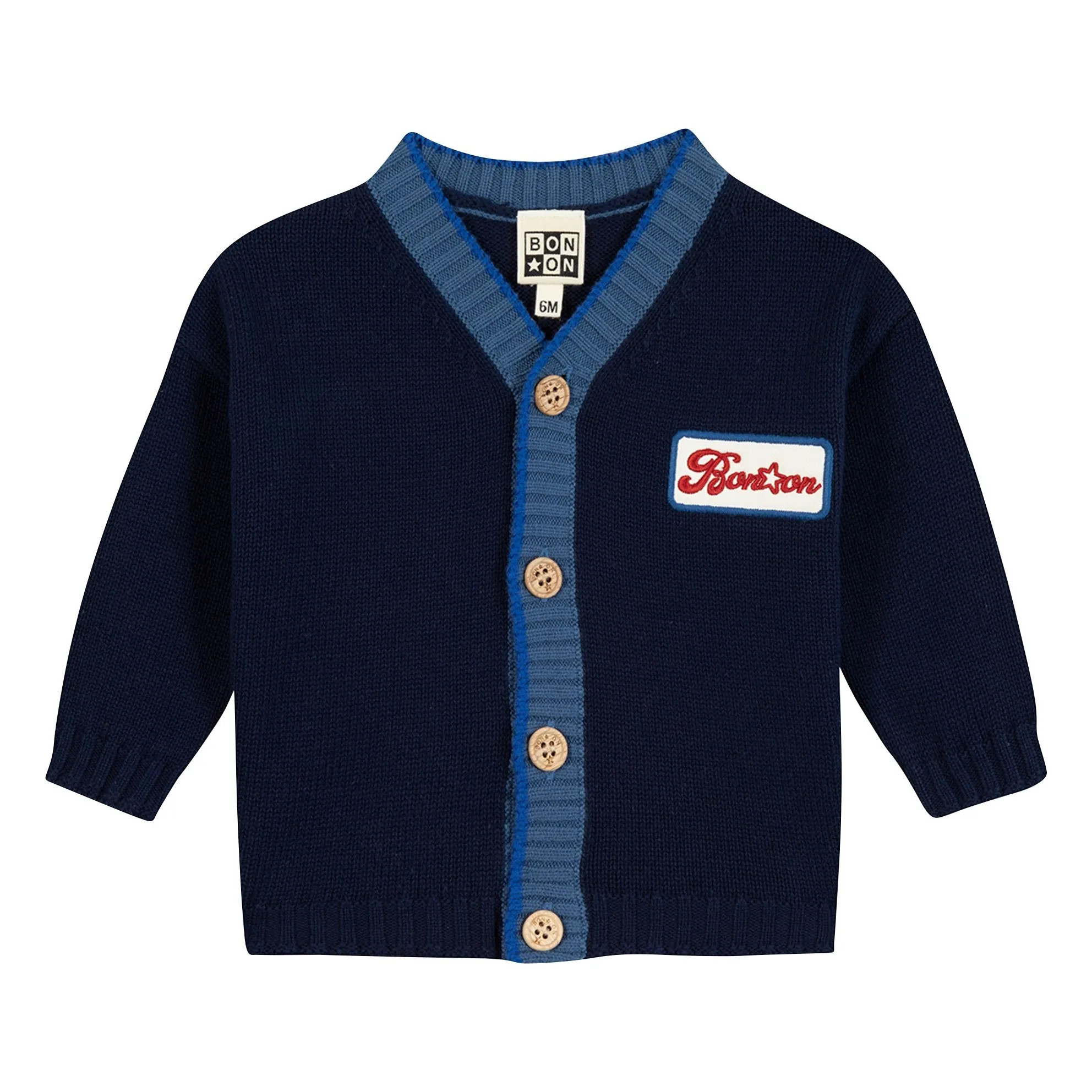 Strickjacke Lucas | Nachtblau | Smallable