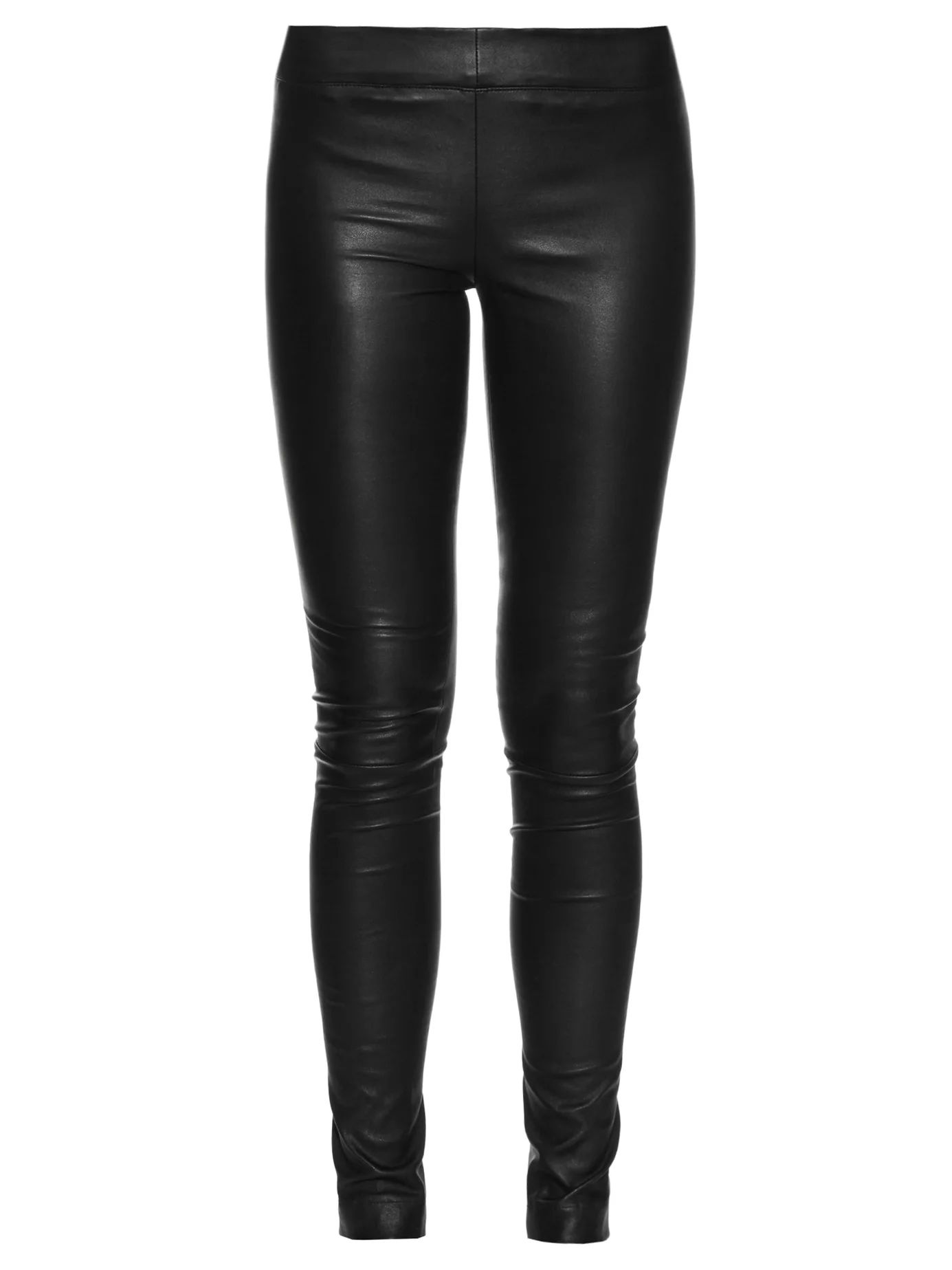 Moto stretch-leather leggings | Matches (US)