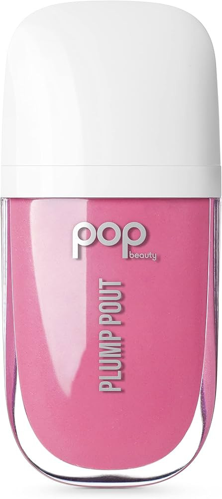 POP Beauty PLUMP POUT | FUSCHSIA FREESIA - Plumping Lip Oil and Hydrating Lip Gloss | Long Lastin... | Amazon (US)