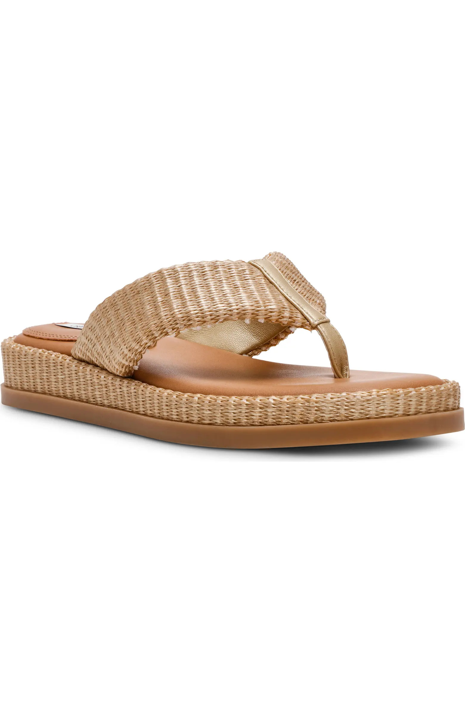 Steve Madden Bella Thong Platform Slide Sandal (Women) | Nordstrom | Nordstrom