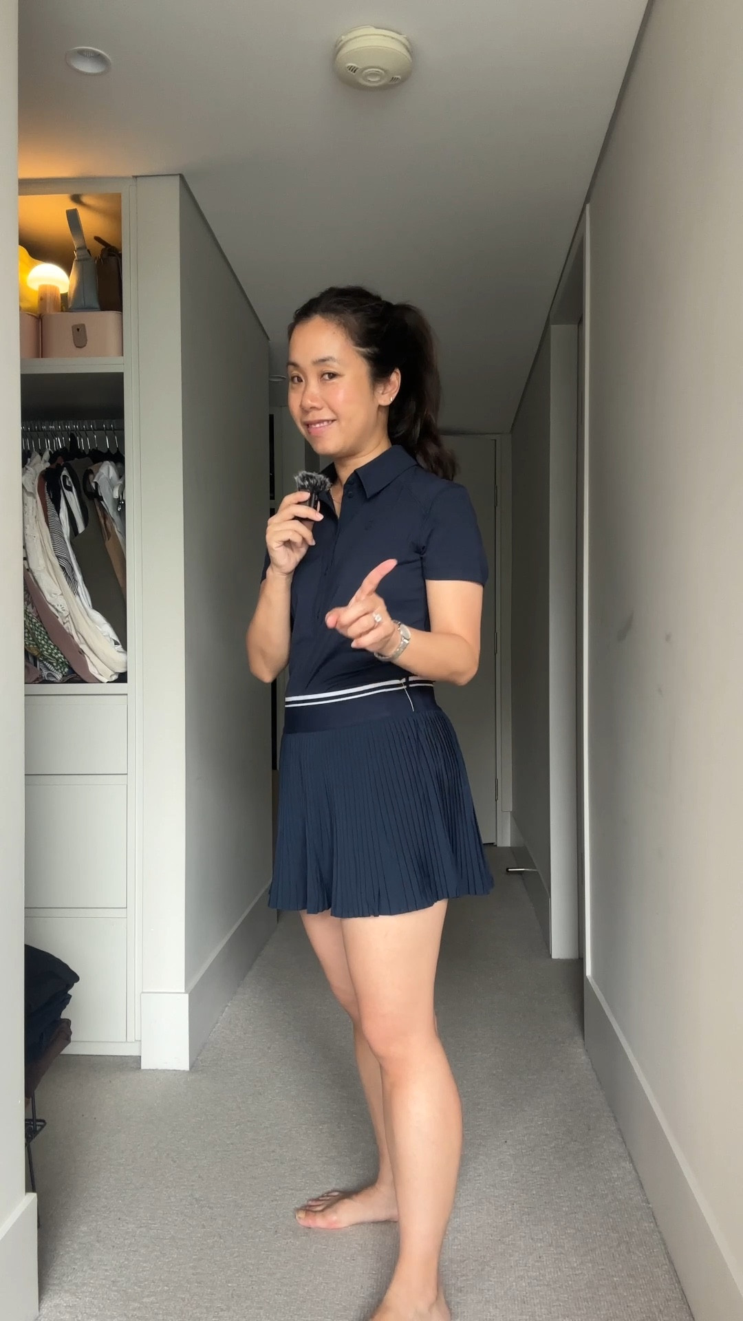 Size 4 in the long sleeve black top, Size 26 in the Asia fit pants, size S in the pink tank, size 6 in the white tank, Size US6 in the navy skirt and navy polo, size S in the oversized jumper 

#LTKaustralia #LTKsummer #LTKfitness