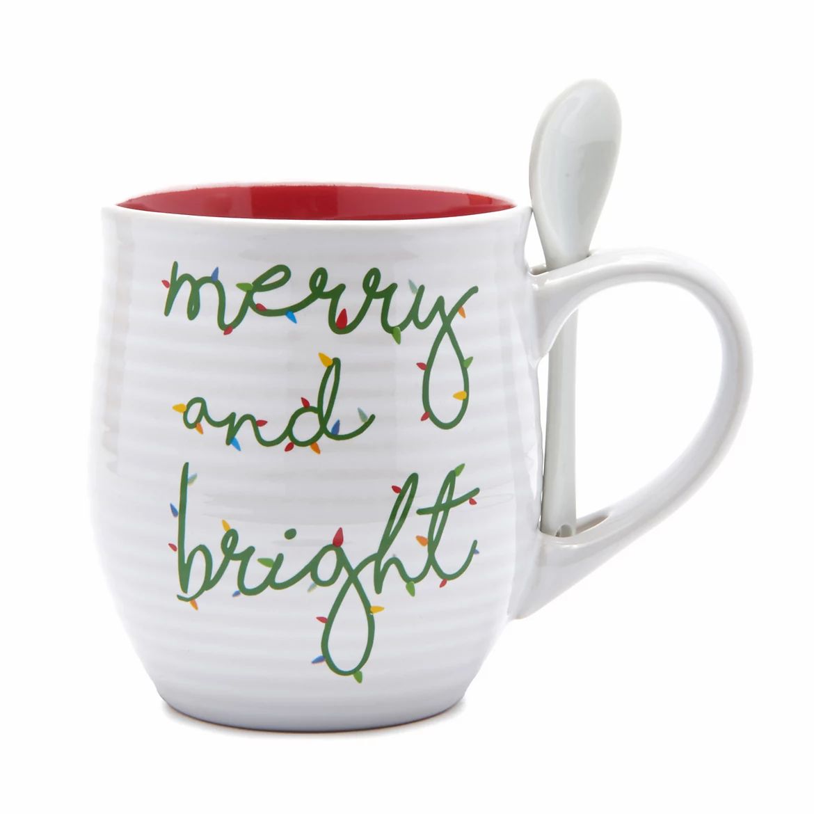 St. Nicholas Square® Merry & Bright Mug with Spoon | Kohl's