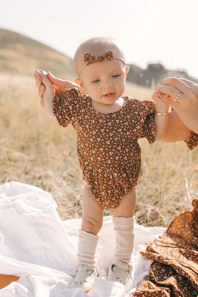 Baby Amber Floral Romper | Ivy City Co