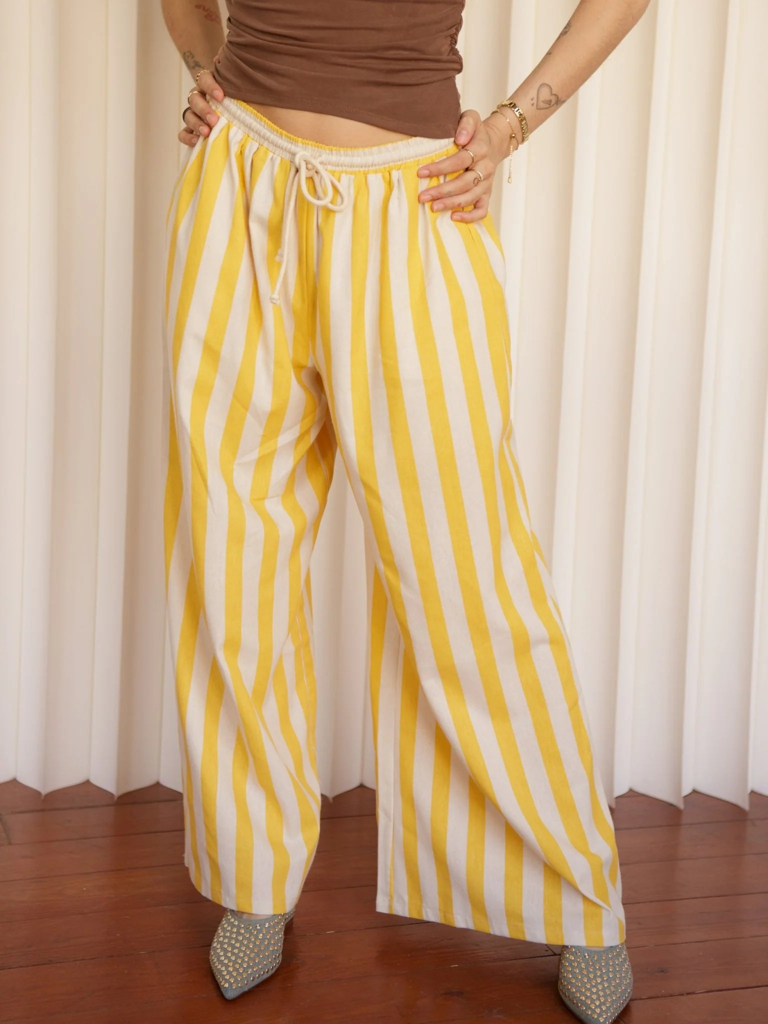 Anya Stripe Pants - Molly Green | Molly Green