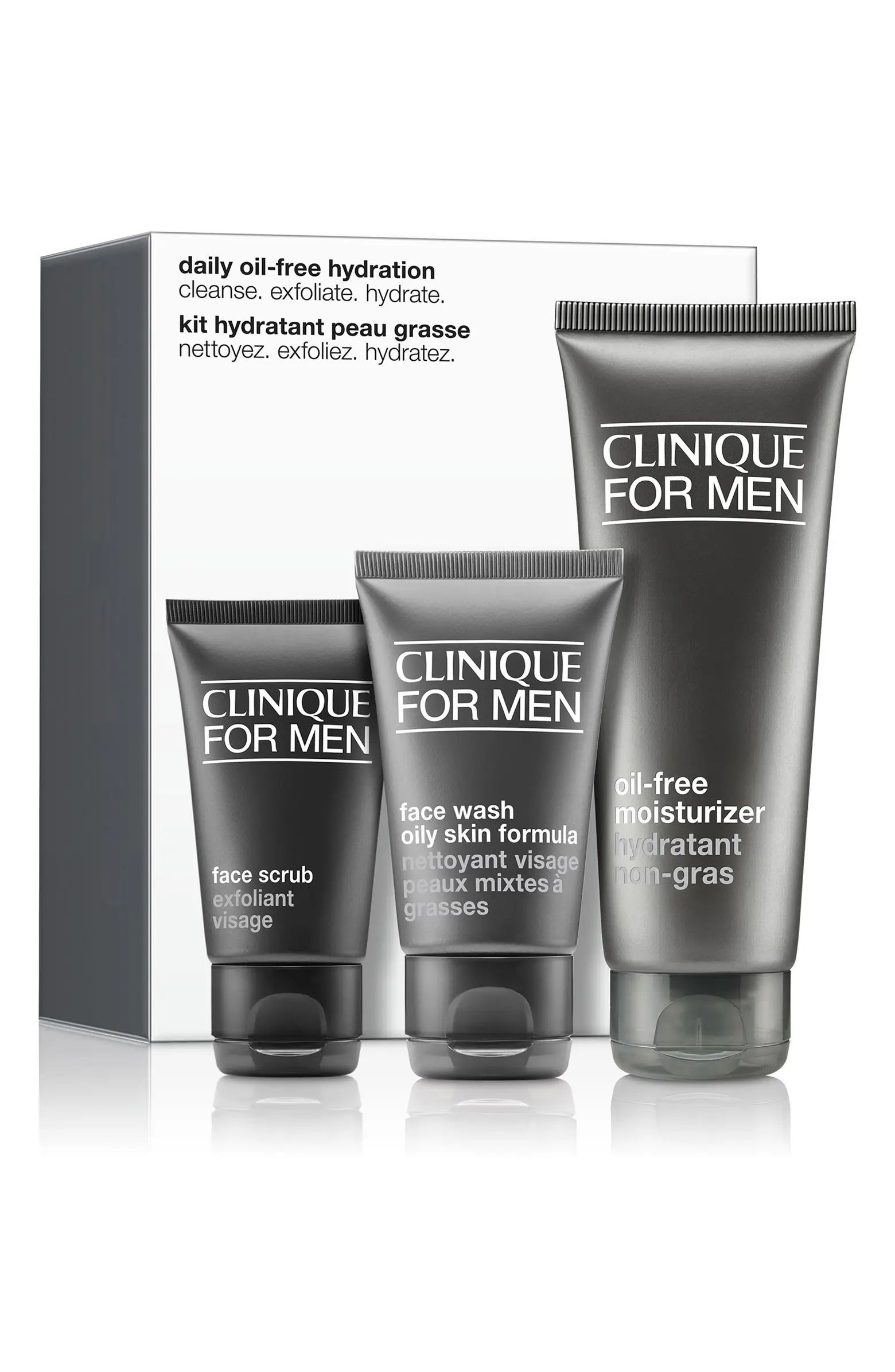 Clinique for Men Daily Oil-Free Hydration Skin Care Set USD $42.50 Value | Nordstromrack | Nordstrom Rack