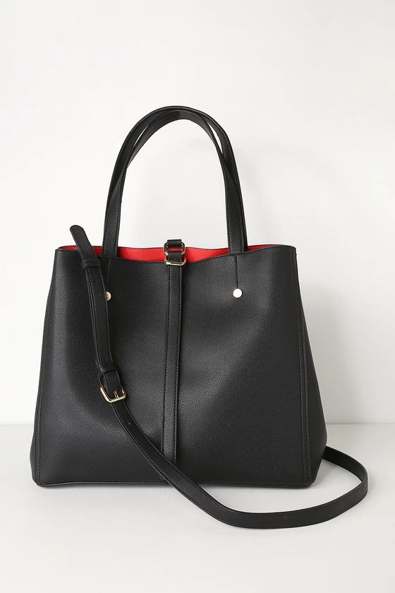 Back to Business Black Tote | Lulus (US)