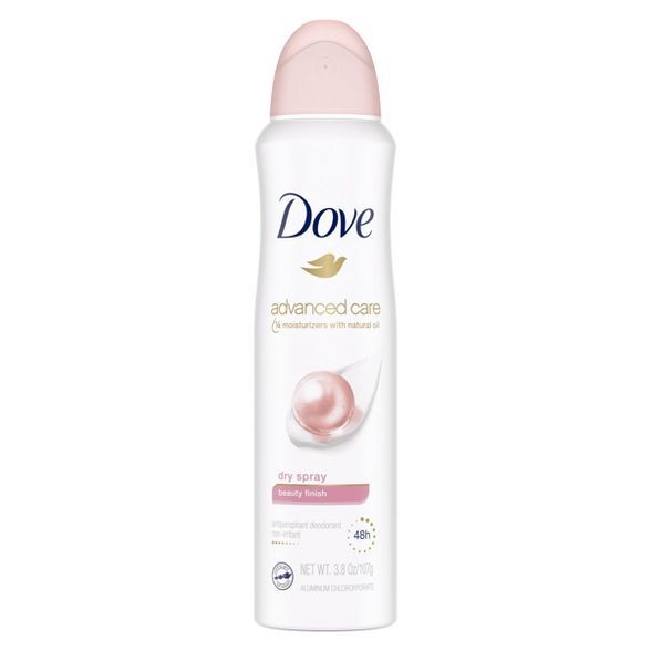 Dove Beauty Finish 48-Hour Antiperspirant & Deodorant Dry Spray - 3.8oz | Target