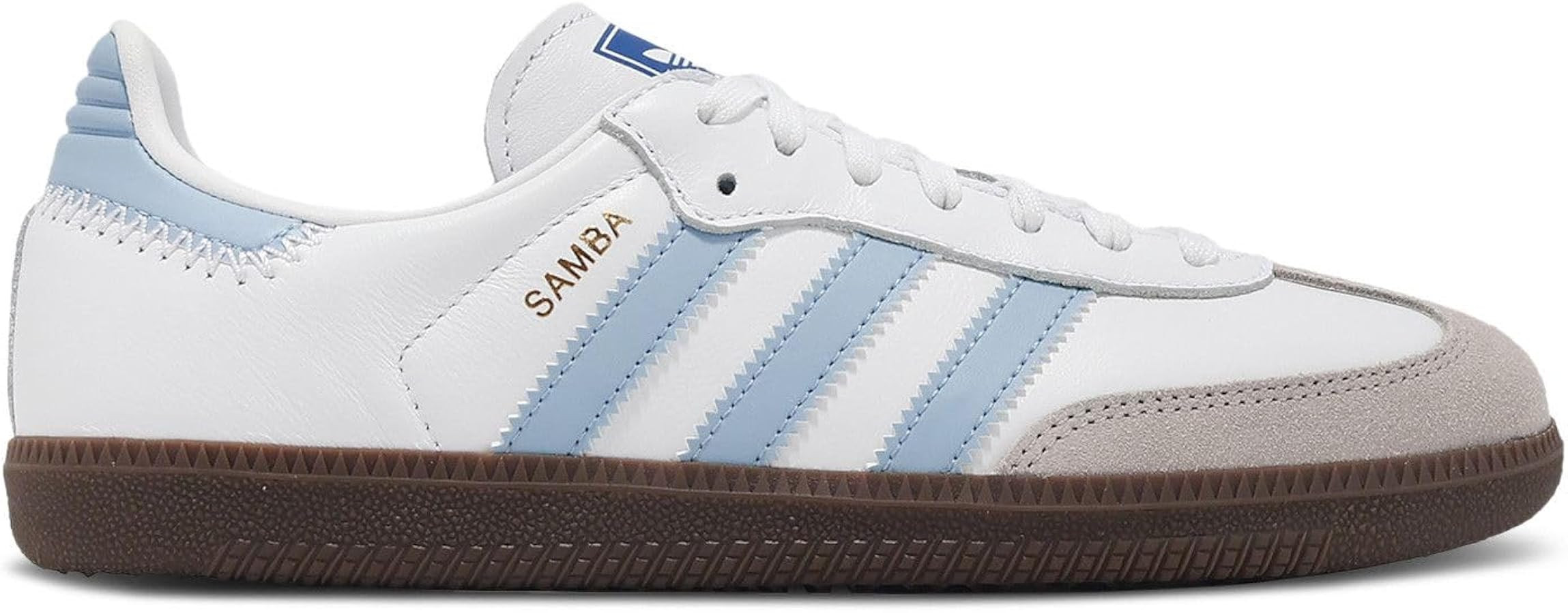adidas Samba OG Men's Sneaker (White Sky Blue, 9) | Amazon (US)