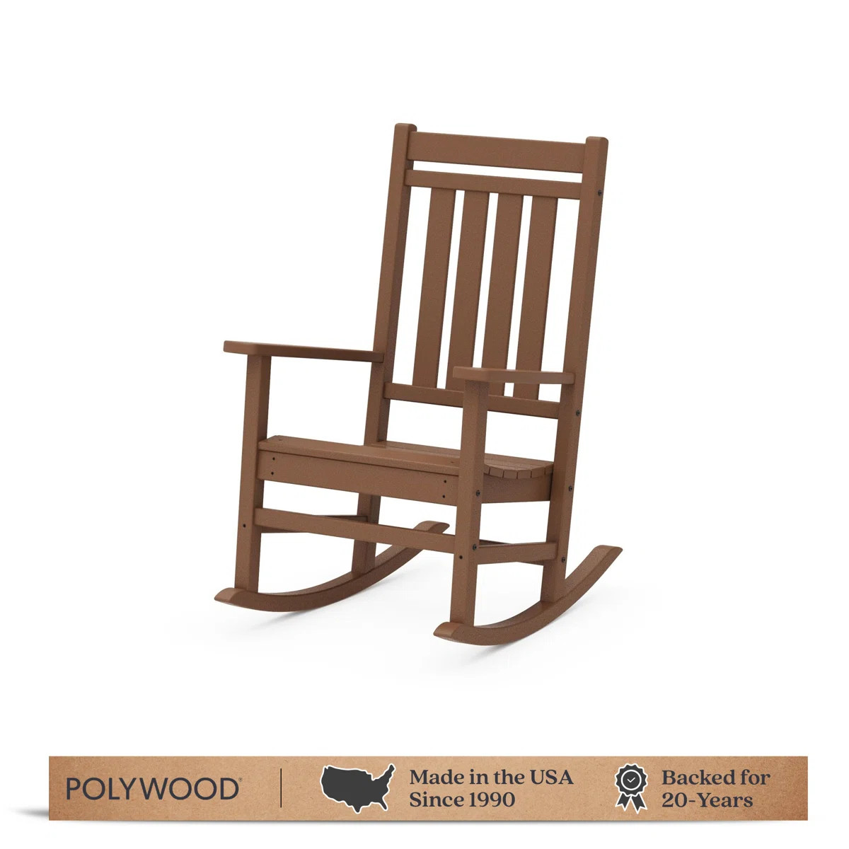POLYWOOD Estate Rocking Chair | Wayfair North America
