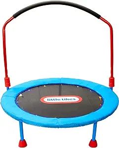 Little Tikes Light-Up 3-foot Trampoline with Folding Handle for Kids Ages 3 to 6 | Amazon (US)