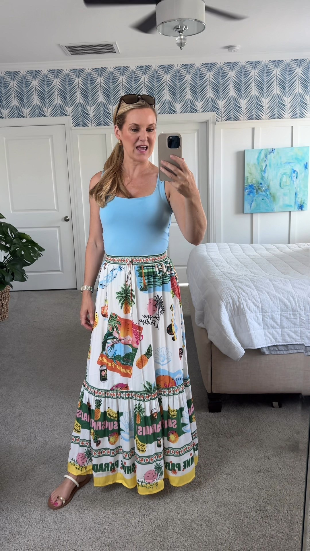 Summer outfit, date, night, outfit, maxi skirt, vacation outfit

Zara tank

#LTKOver40 #LTKSummerEdit #LTKPetite