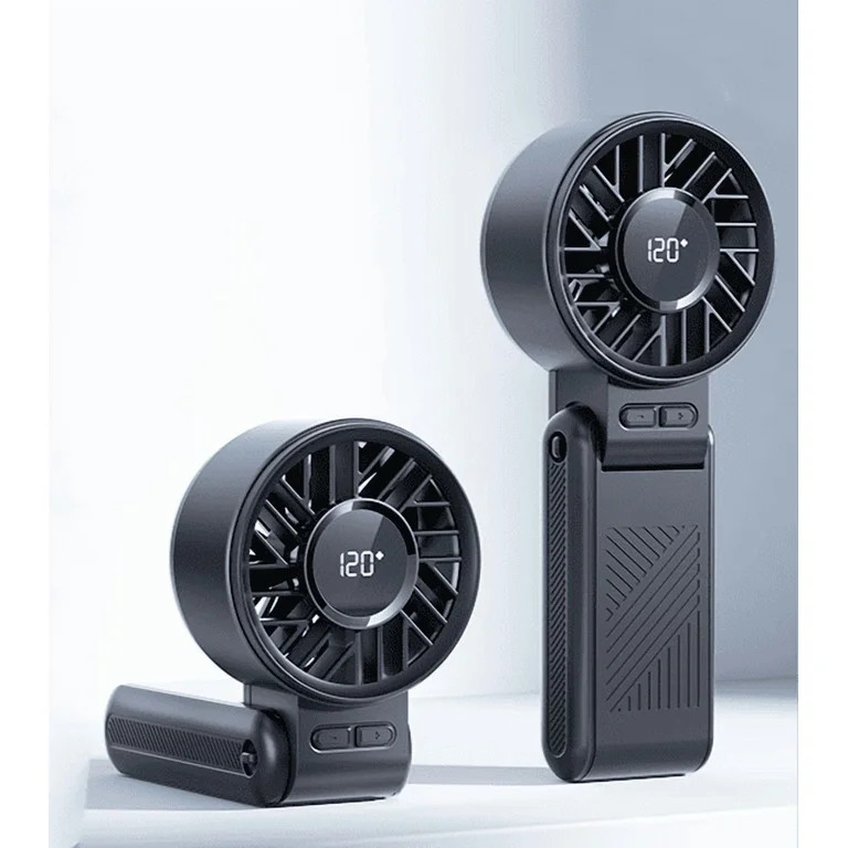 Mainstays 7 speed Rechargeable Handheld Portable Fan Black | Walmart (US)