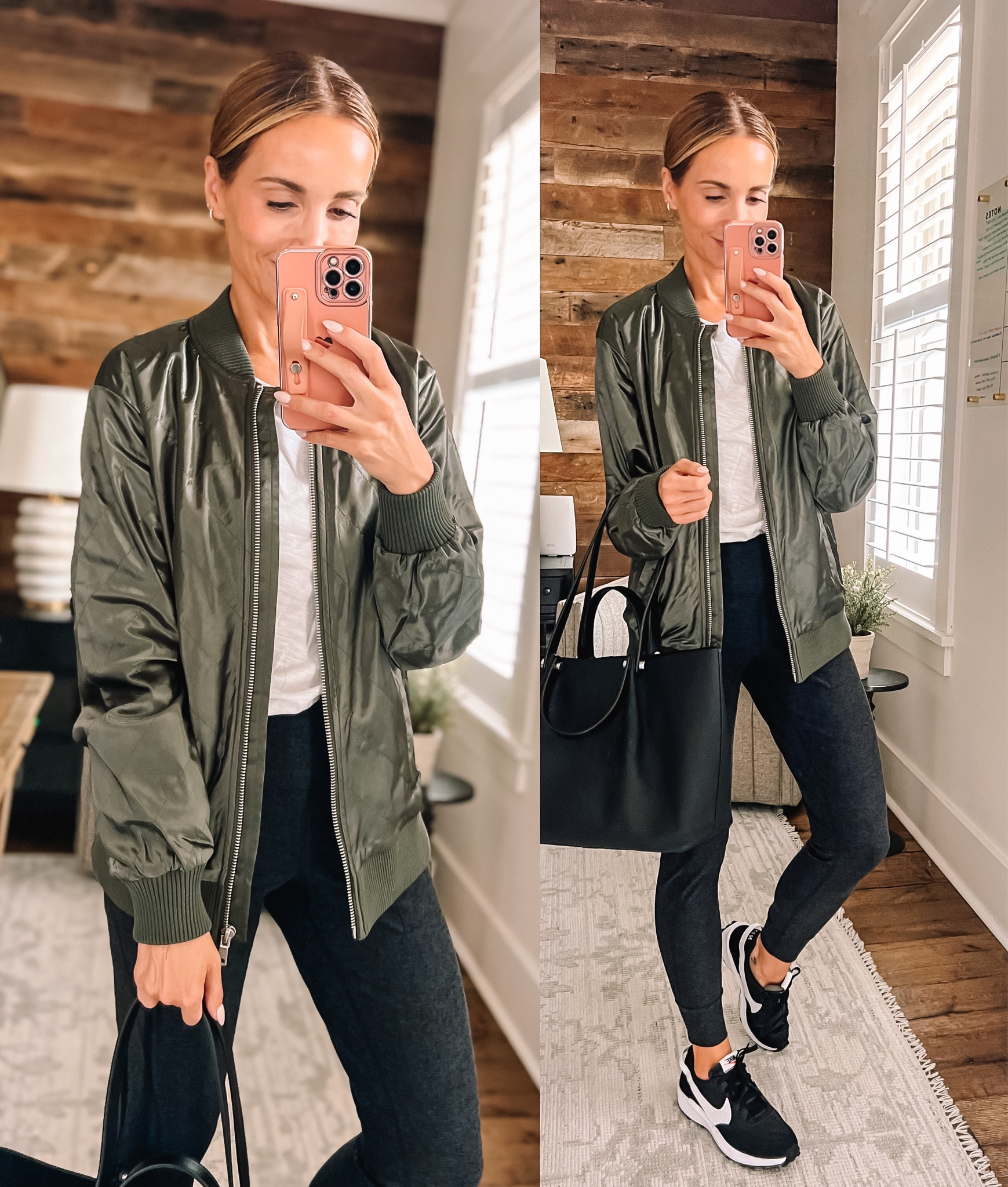 Nsale still in stock, I’m wearing xs in jacket, s in all 

#LTKxNSale #LTKshoecrush #LTKFitness