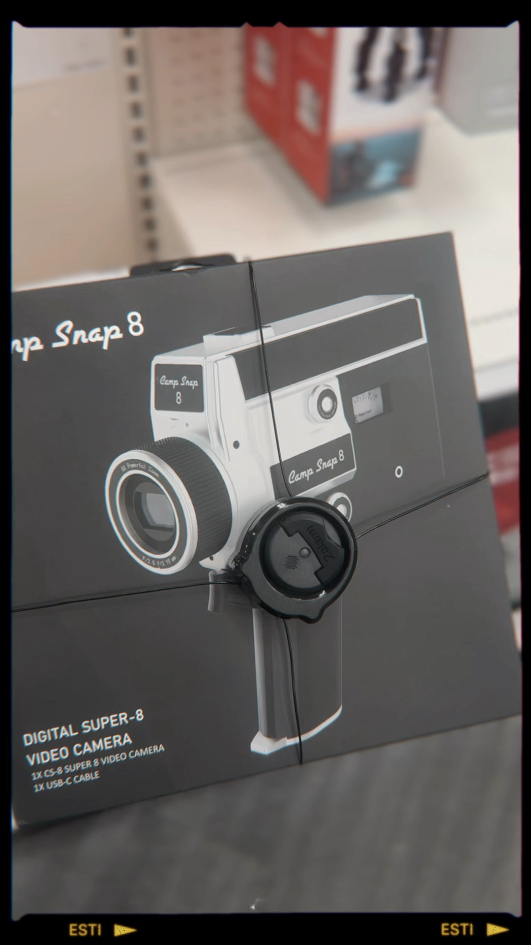 retro hand held cam corder // digital cameras