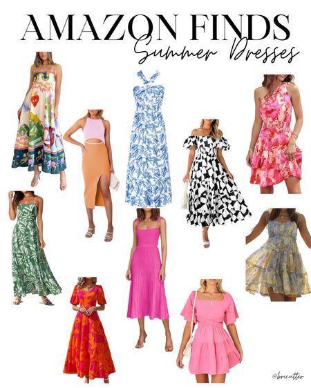 Bright and beautiful summer dresses from Amazon! 

#LTKFindsUnder50 #LTKSeasonal #LTKStyleTip
