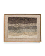 32x42 Wool Face Artico Natural Hand Crafted Wall Art | Marshalls