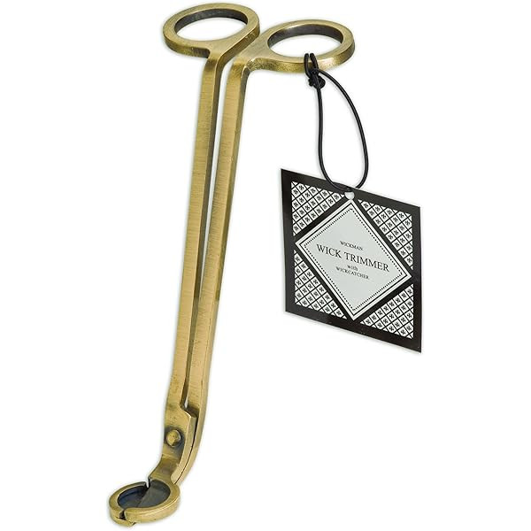 BEDOGO Candle Wick Trimmer - Wick Cutter - Elegant Gift for Candle Lover (Gold) | Amazon (US)