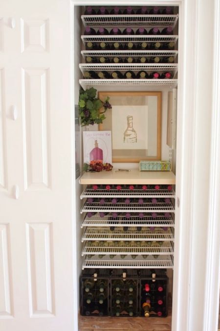 Following up to my last share of this wine closet, I added a few storage crates on the floor to add a bit more storage. These are stackable. They aren’t as available online anymore (compared to when I originally purchased them so I linked a few more options! Cheers!! 

#LTKhome #LTKsalealert #LTKMostLoved
