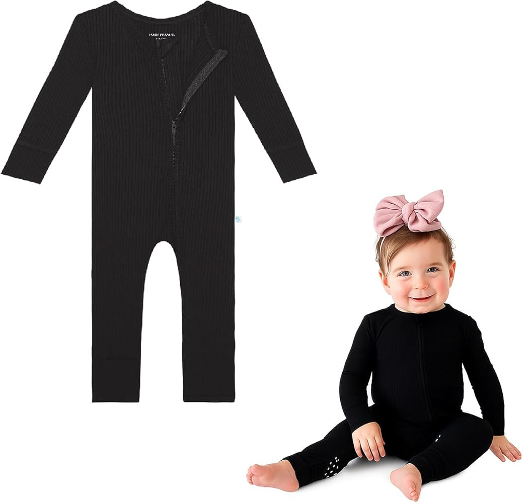 Posh Peanut Convertible Baby Sleepers - Boys and Girls Footless Baby Pajamas with 2 Way Zipper fo... | Amazon (US)