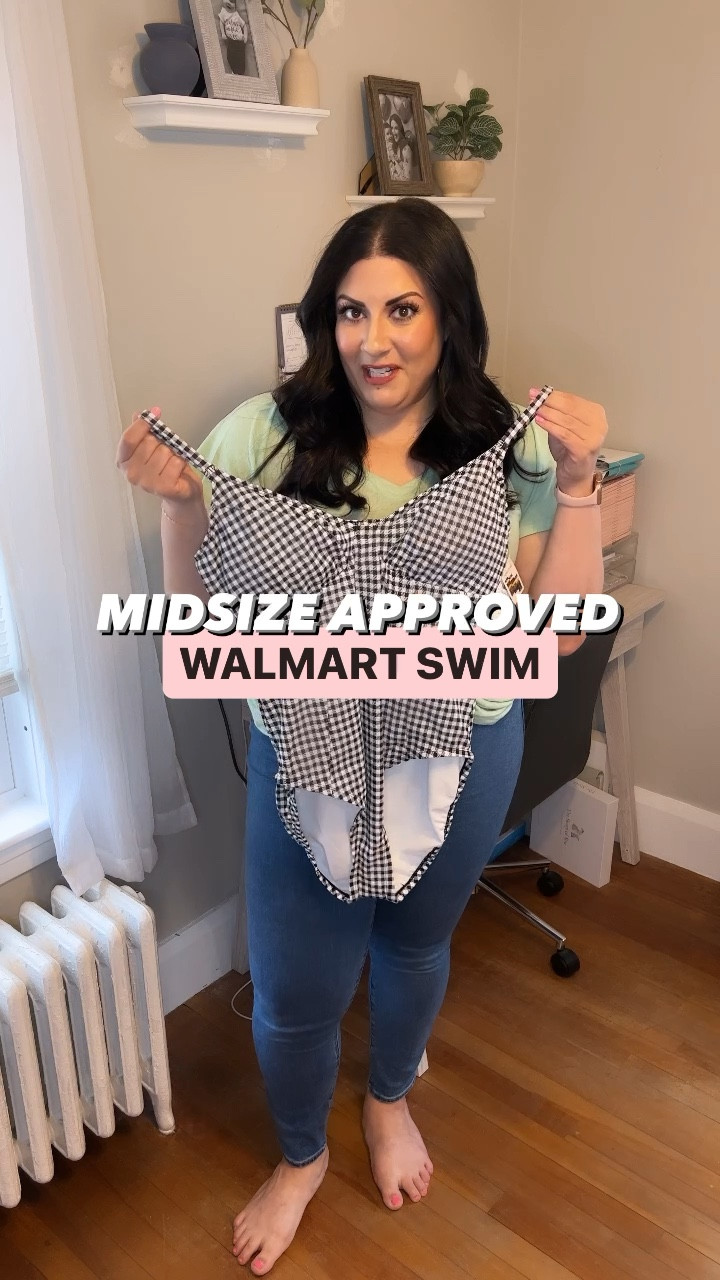 Wearing an XL in this affordable Walmart bathing suit! 

#LTKunder50 #LTKcurves #LTKswim