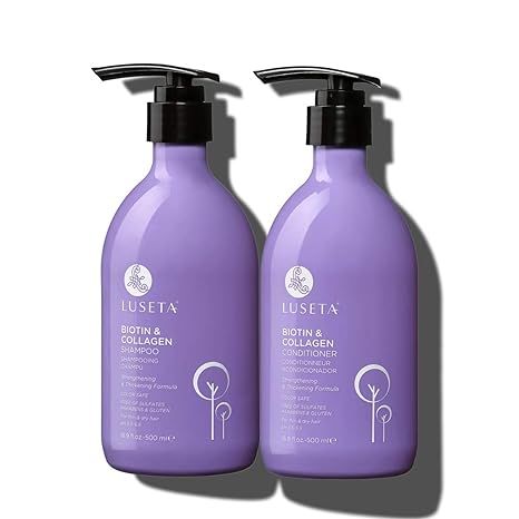 Luseta Biotin Shampoo and Conditioner for Hair Growth - Thickening Shampoo for Thinning Hair and ... | Amazon (US)