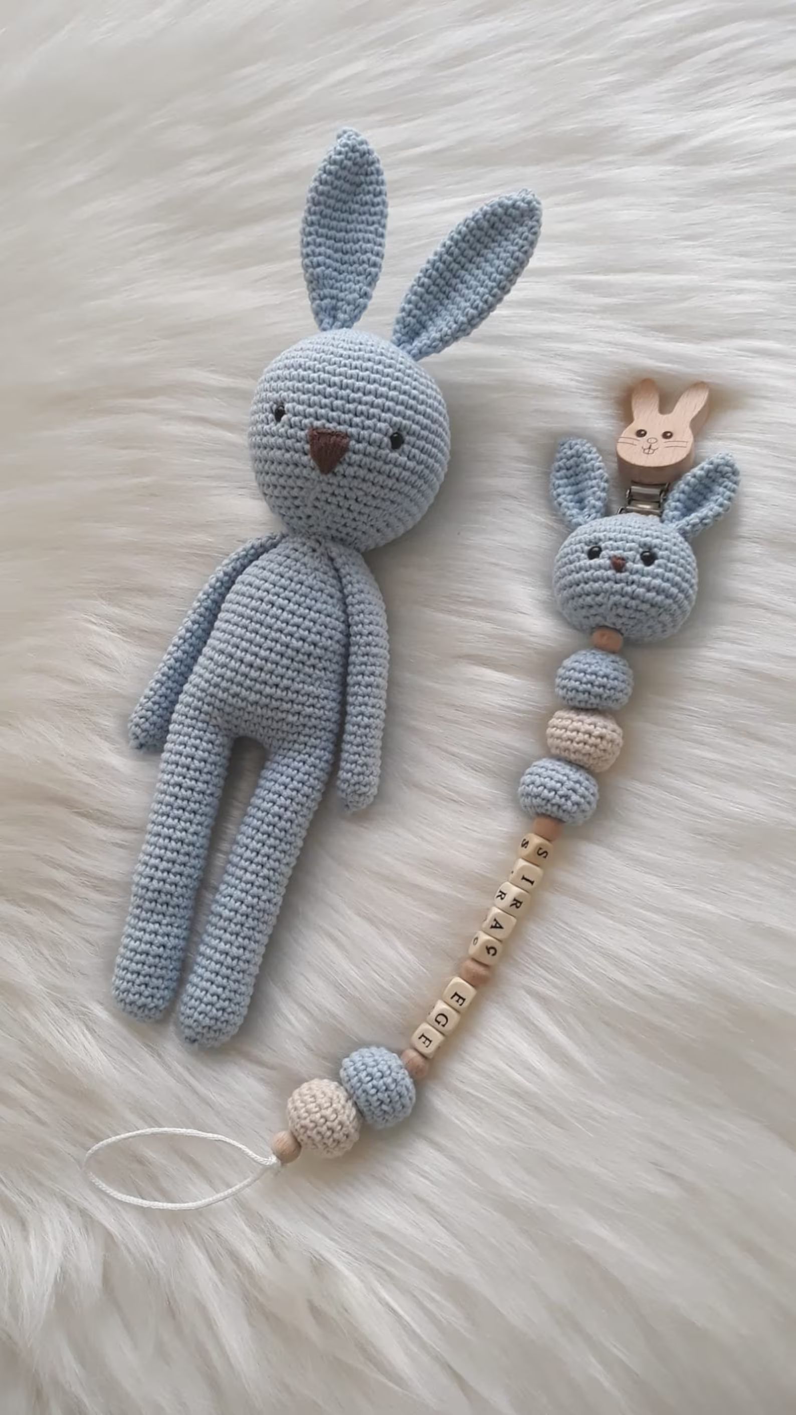 Crochet Bunny Doll, Crochet Rabbit, Sweet Toy, Crochet Animals, Knitted Stuffed Rabbit, Handmade ... | Etsy (US)